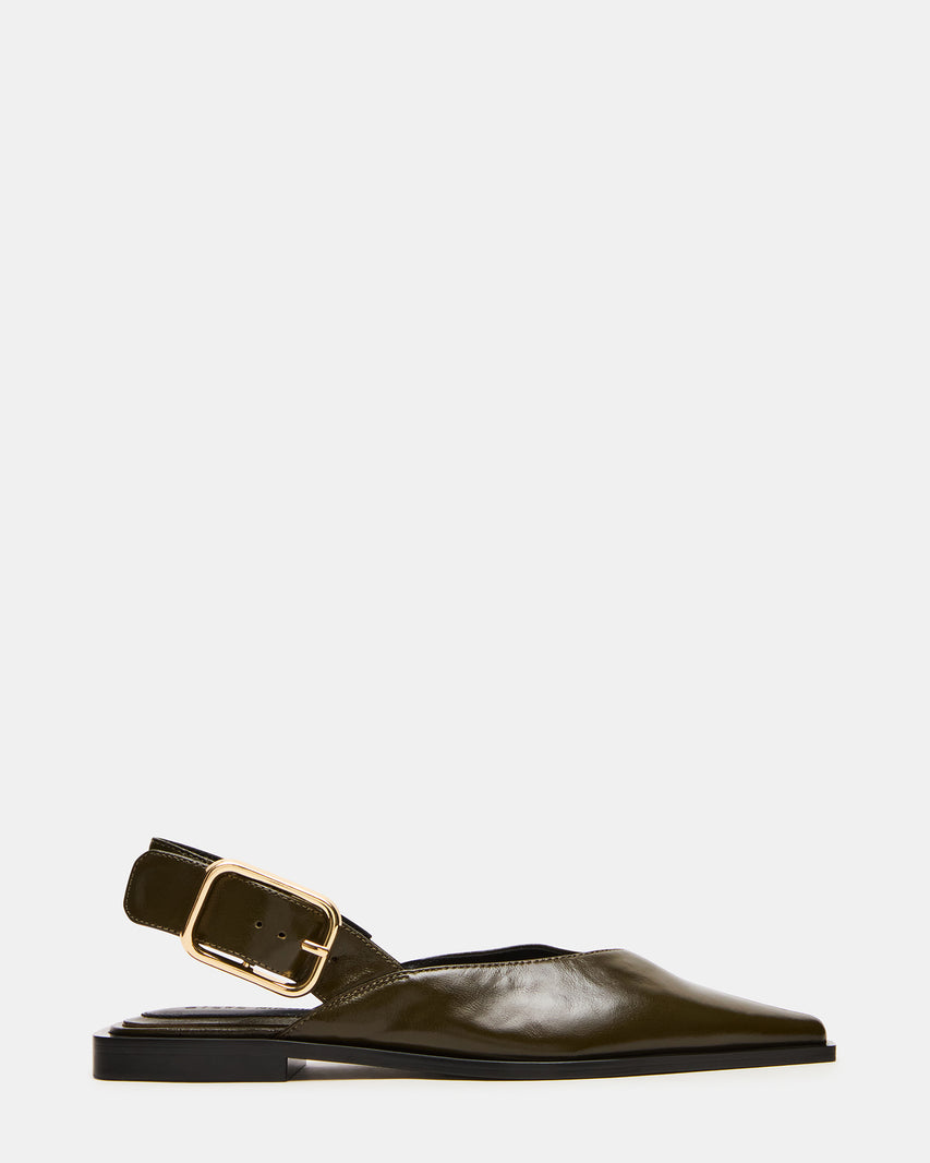 SHAY OLIVE LEATHER - Women's Shoes - Steve Madden Canada