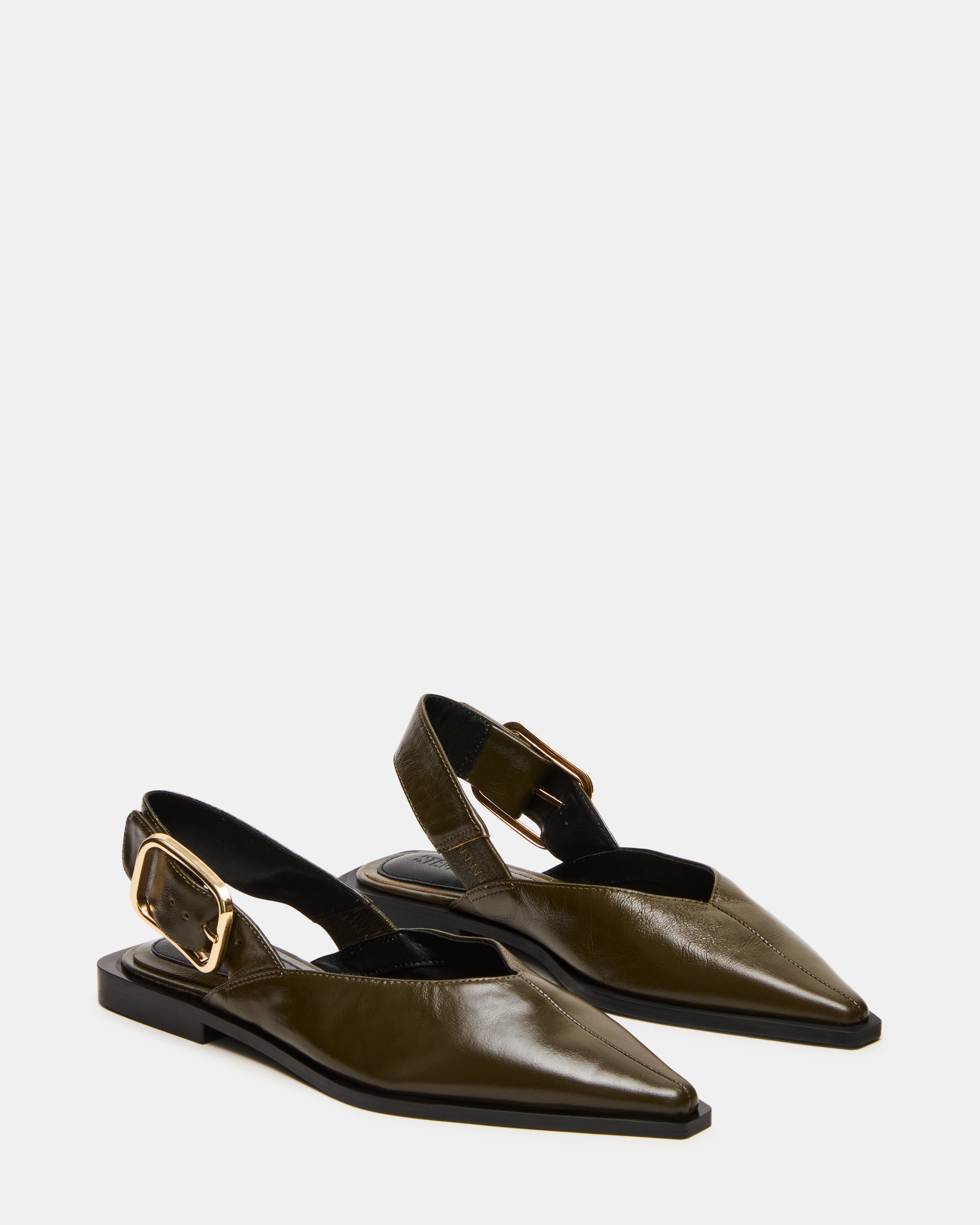 SHAY OLIVE LEATHER - Women's Shoes - Steve Madden Canada - view 2