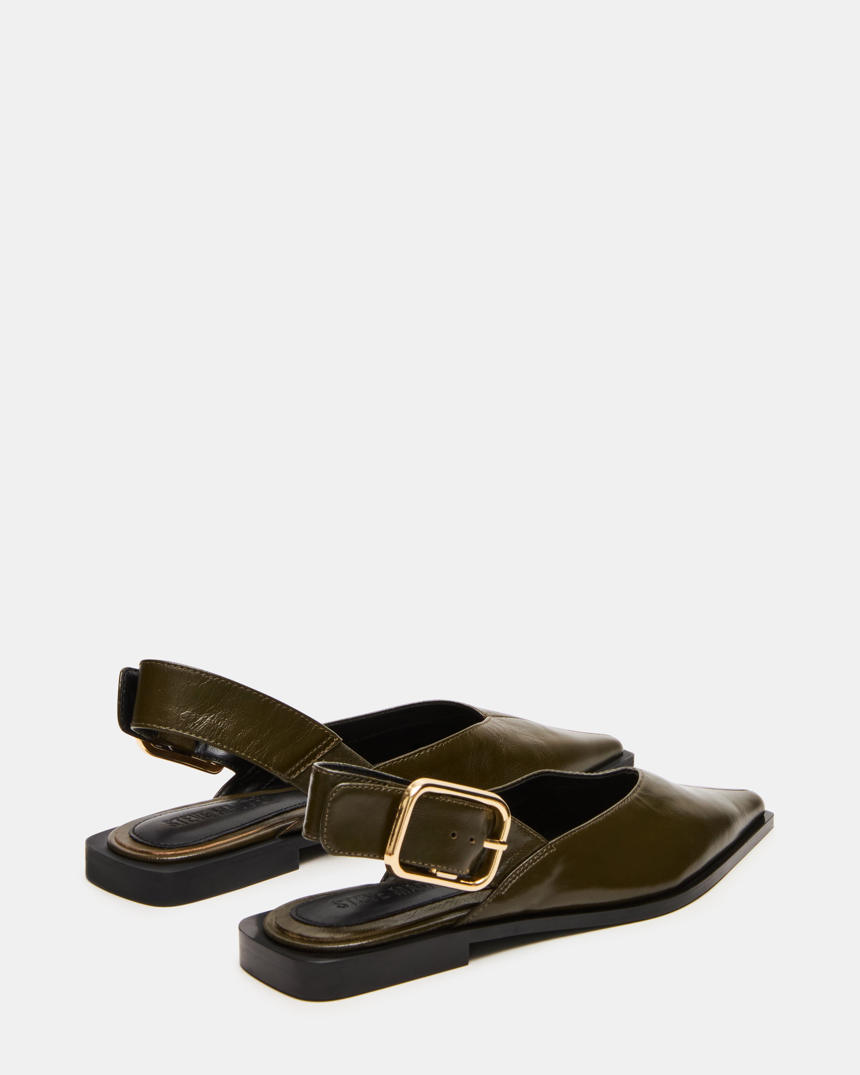 SHAY OLIVE LEATHER - Women's Shoes - Steve Madden Canada - view 5