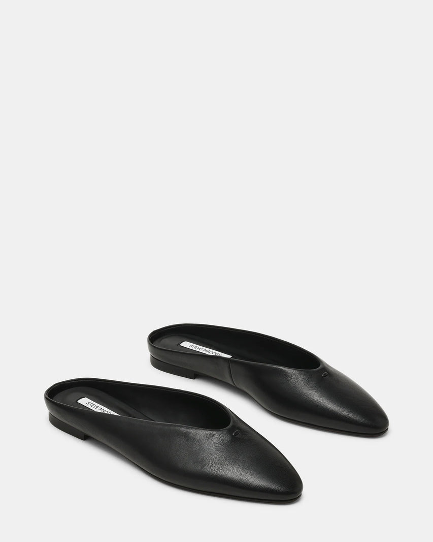 SHERMAN BLACK LEATHER - Women's Shoes - Steve Madden Canada - view 2