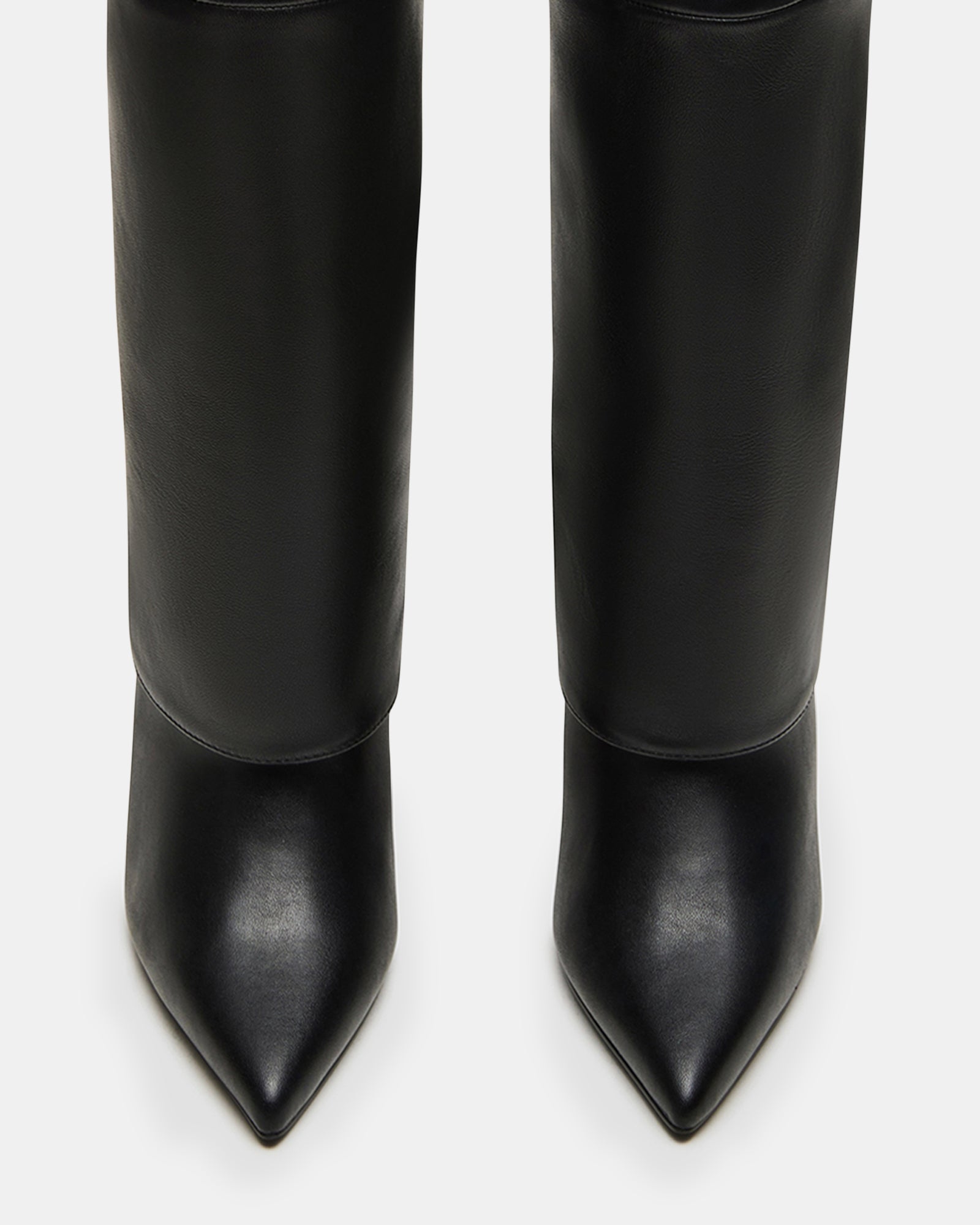 SMITH-W WIDE CALF BLACK LEATHER - Women's Shoes - Steve Madden Canada - view 4