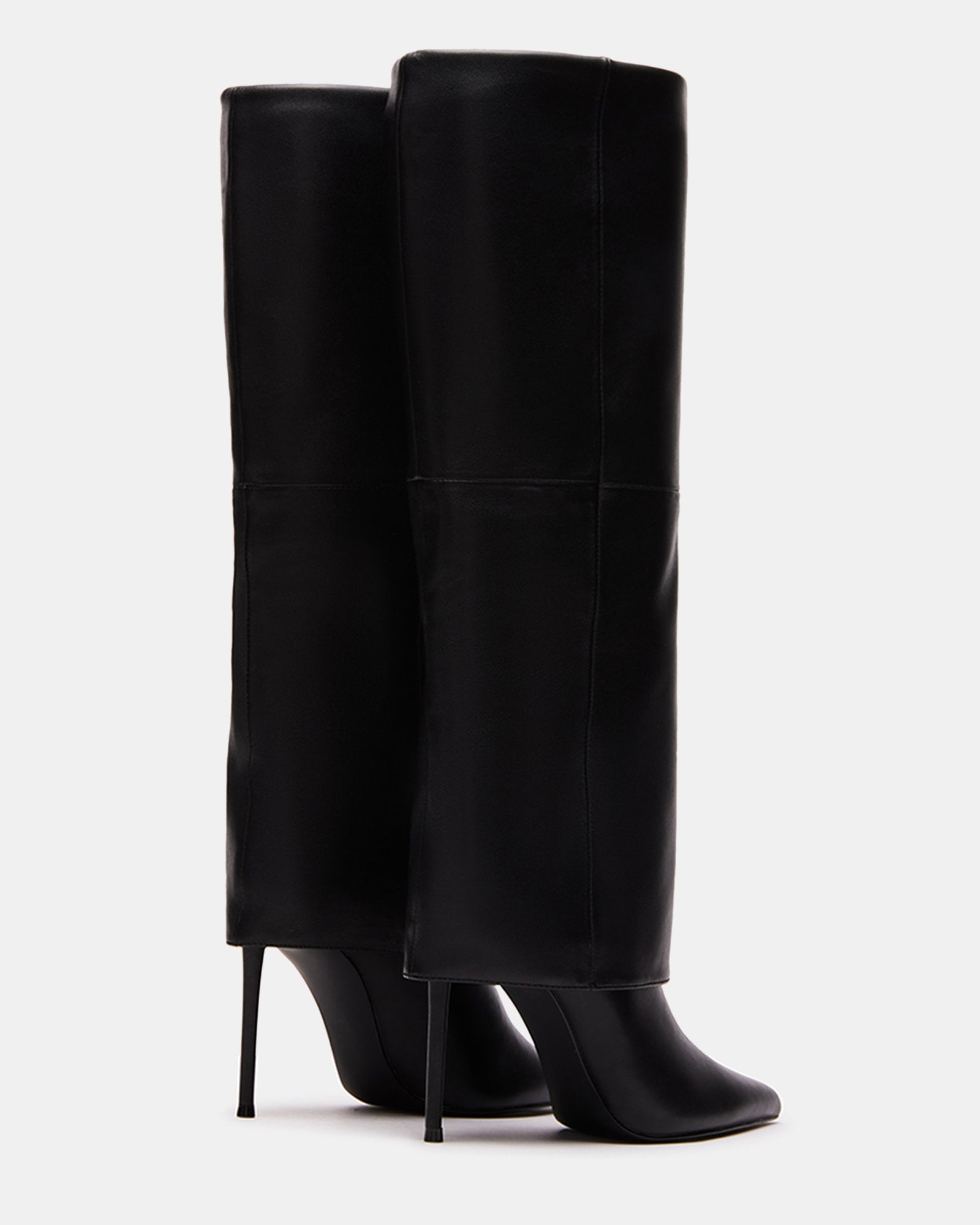 SMITH BLACK LEATHER - Women's Shoes - Steve Madden Canada - view 5