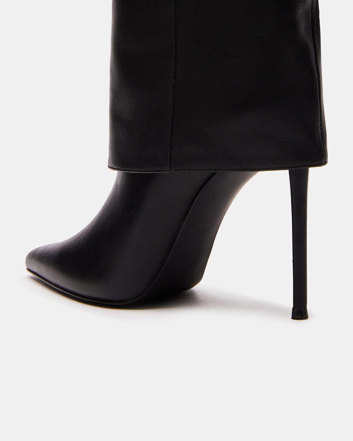 SMITH BLACK LEATHER - Women's Shoes - Steve Madden Canada - view 4