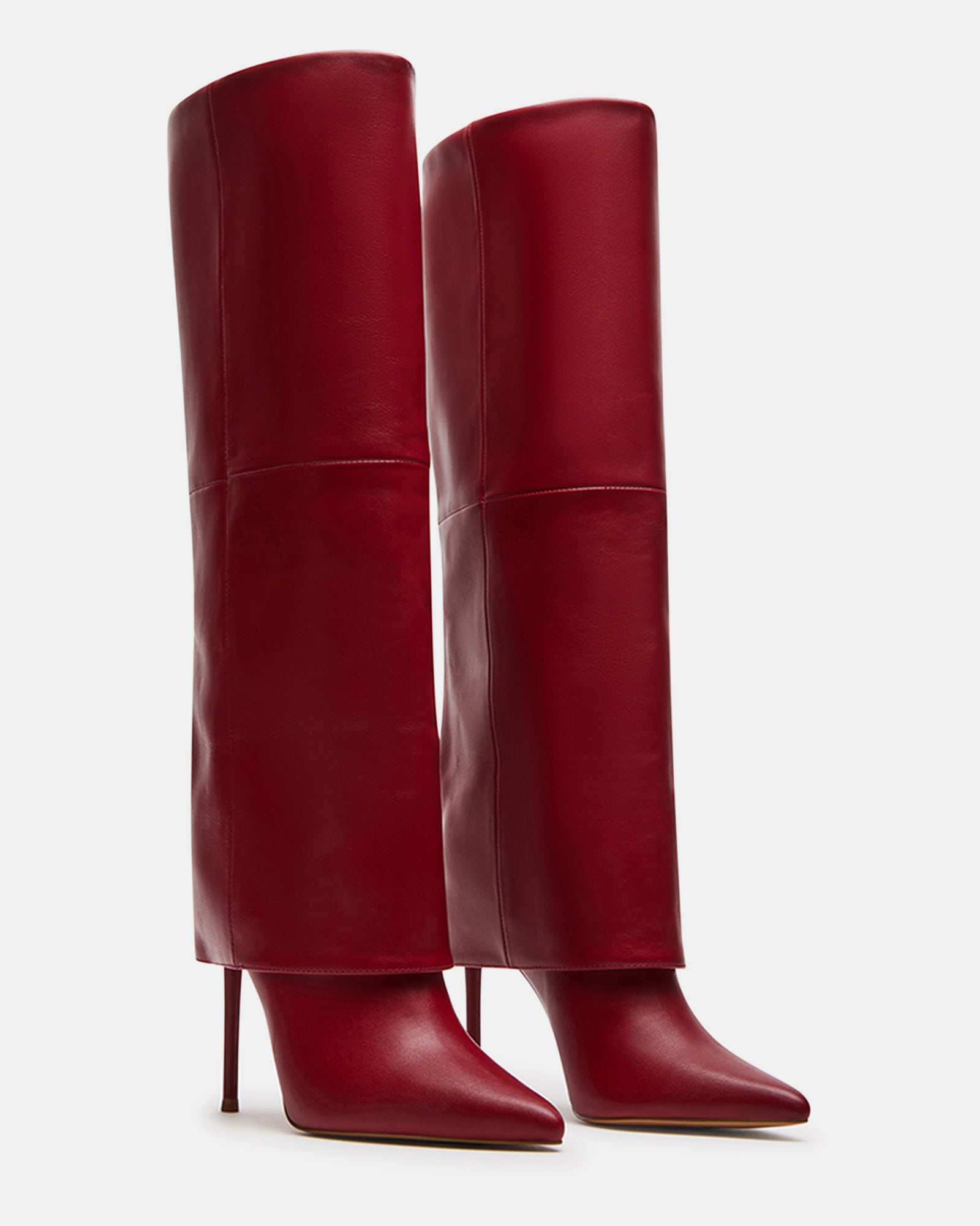 SMITH RED LEATHER - Women's Shoes - Steve Madden Canada