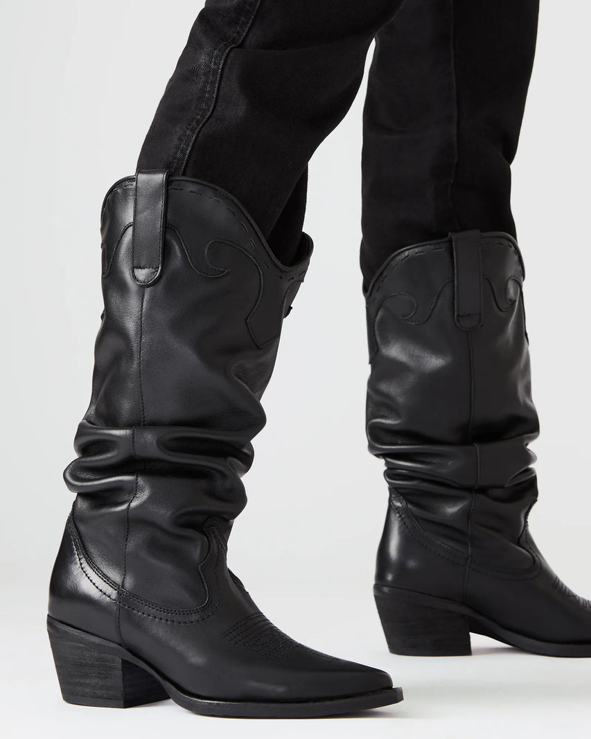 STAGE BLACK LEATHER - Women's Shoes - Steve Madden Canada - view 2