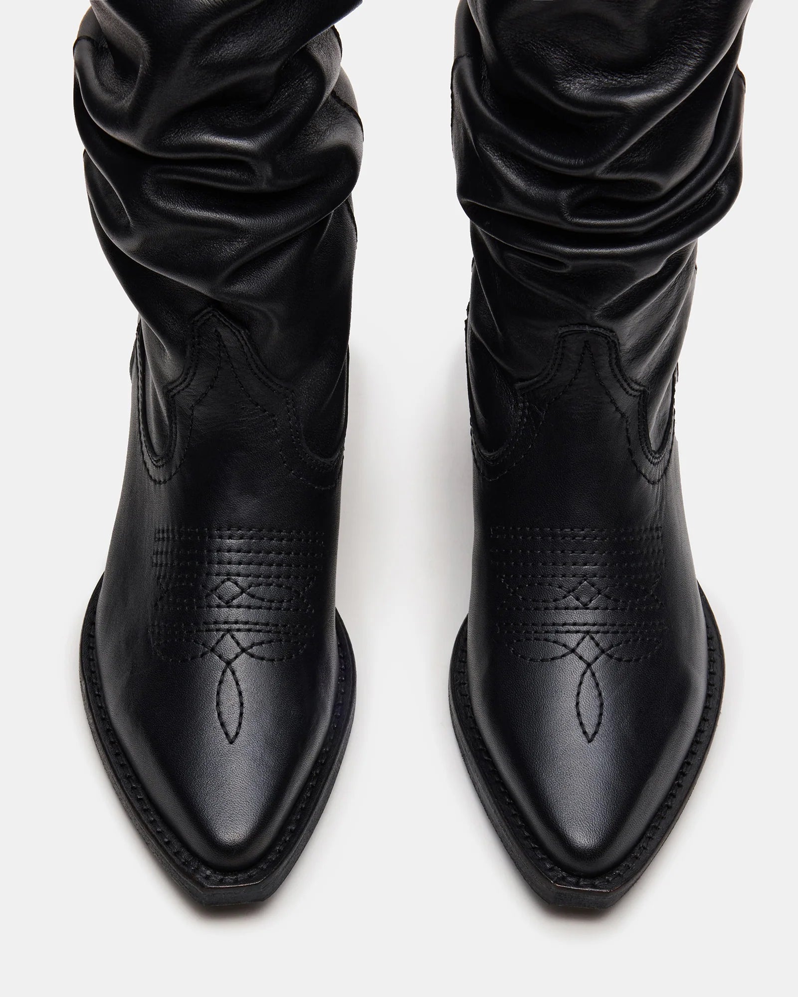 STAGE BLACK LEATHER - Women's Shoes - Steve Madden Canada - view 5