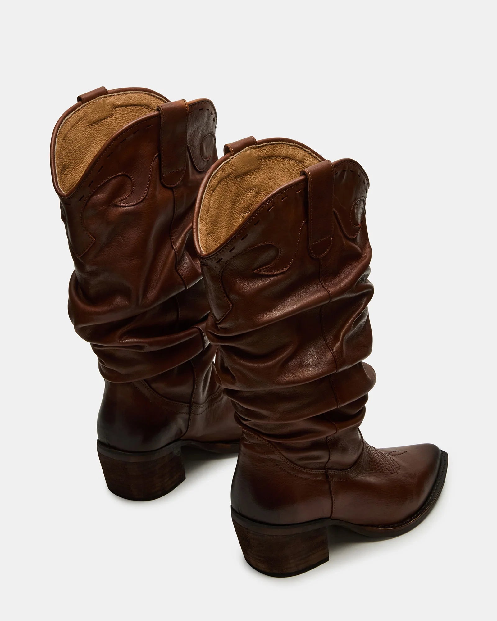 STAGE BROWN LEATHER - Women's Shoes - Steve Madden Canada - view 6