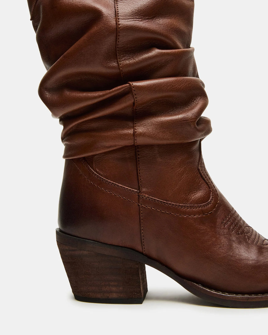 STAGE BROWN LEATHER - Women's Shoes - Steve Madden Canada - view 4