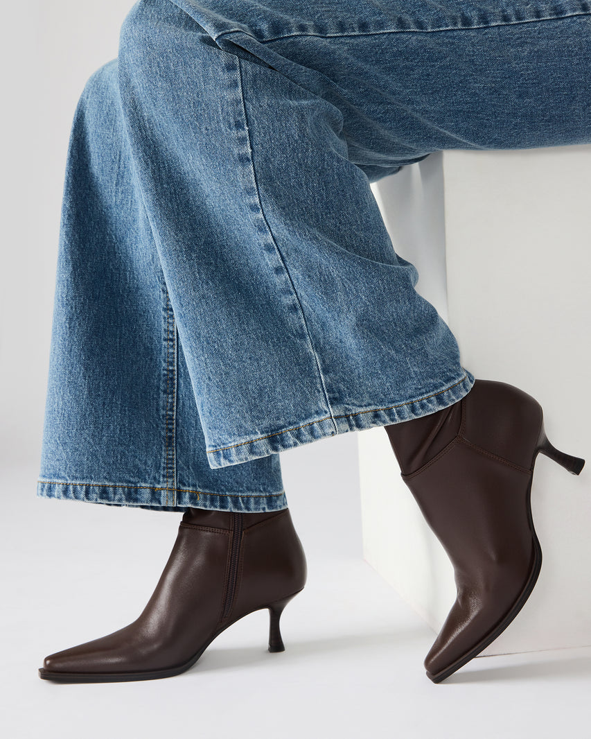 STASIA BROWN LEATHER