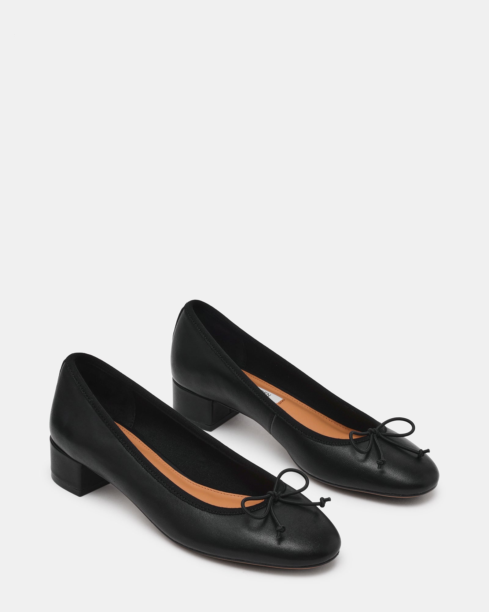 STEFFI BLACK LEATHER - Women's Shoes - Steve Madden Canada - view 2