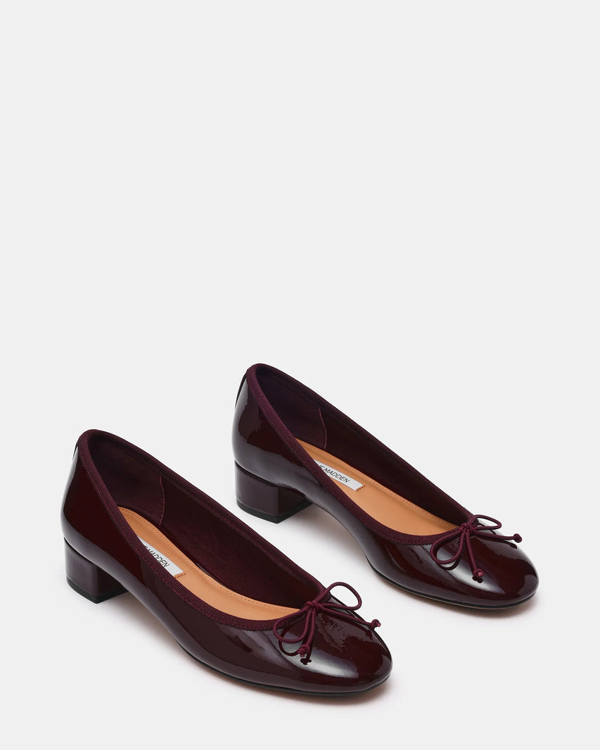 STEFFI BURGUNDY PATENT - view 2