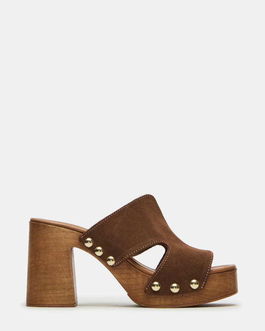 SUNKISSED BROWN SUEDE - Women's Shoes - Steve Madden Canada