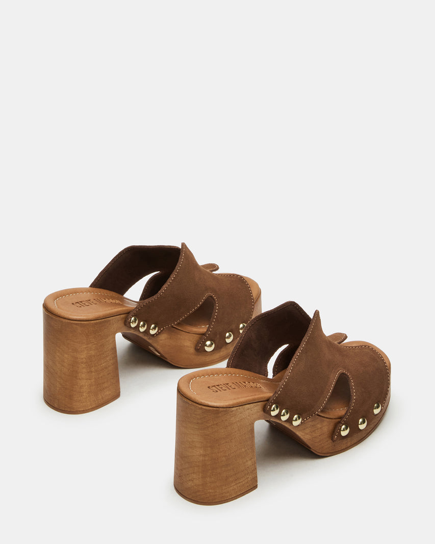 SUNKISSED BROWN SUEDE - Women's Shoes - Steve Madden Canada