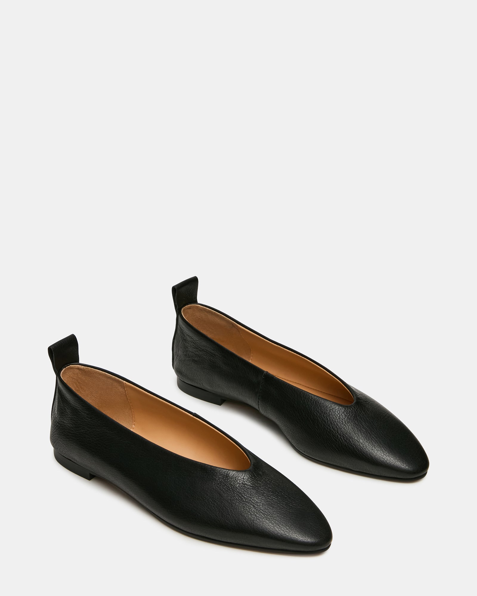 SWANKY BLACK LEATHER - Women's Shoes - Steve Madden Canada - view 2