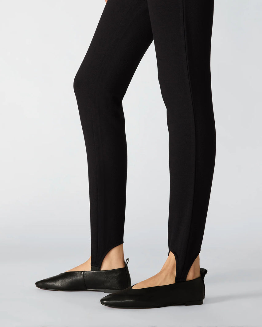 SWANKY BLACK LEATHER - Women's Shoes - Steve Madden Canada - view 2