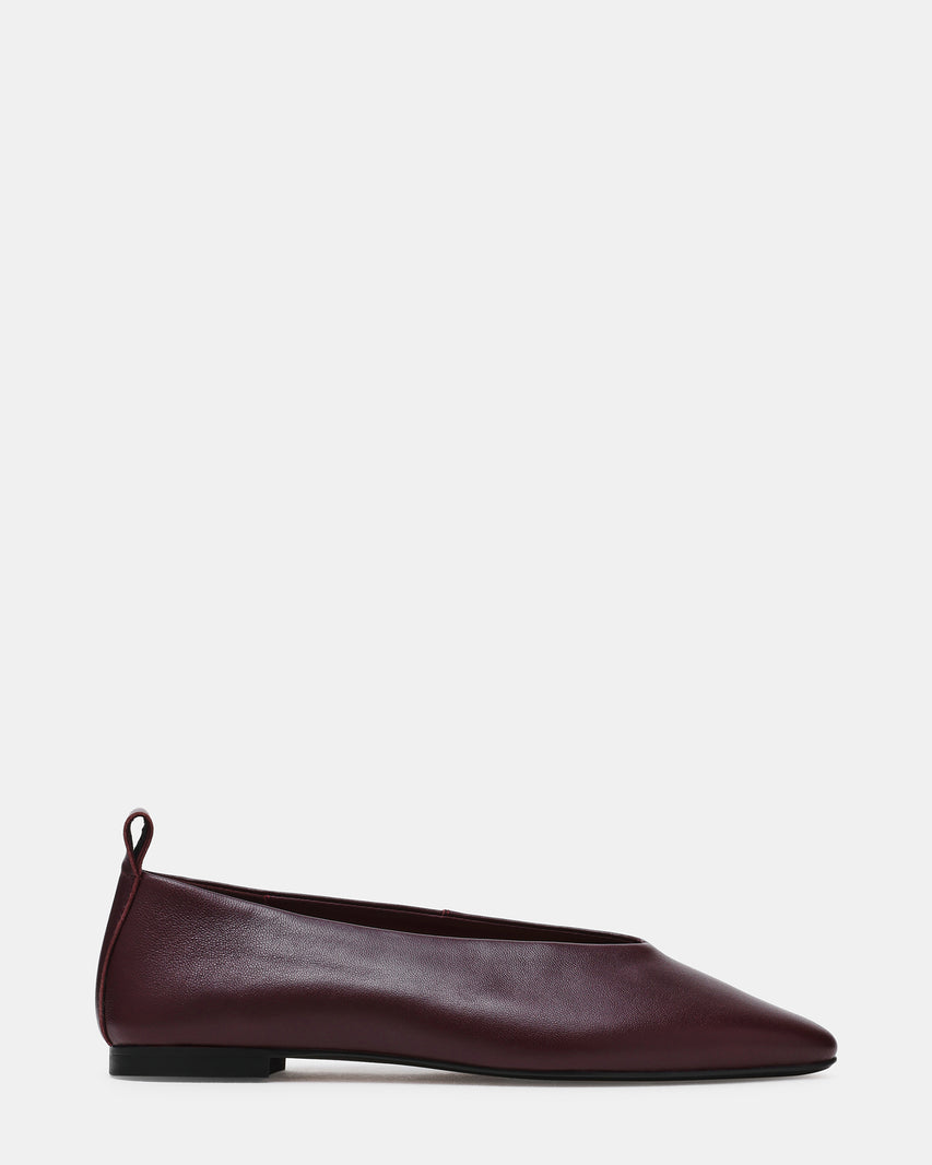 SWANKY PLUM LEATHER - Women's Shoes - Steve Madden Canada