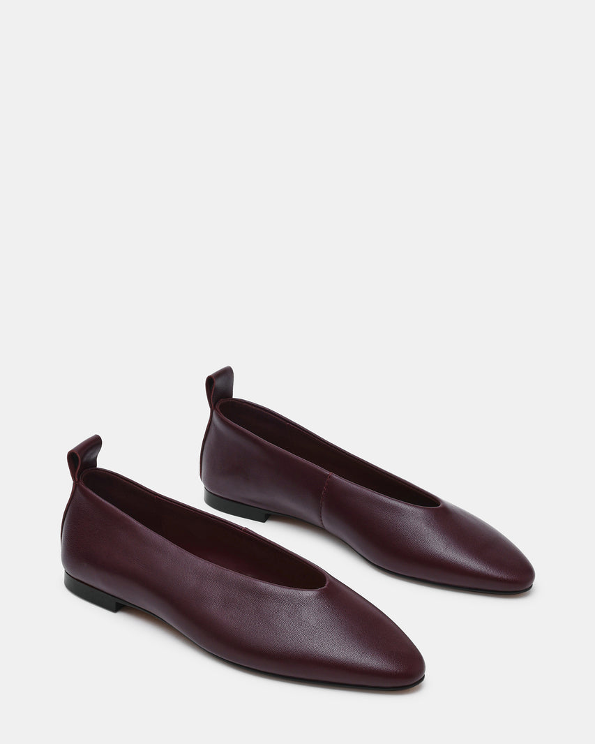 SWANKY PLUM LEATHER - Women's Shoes - Steve Madden Canada - view 2