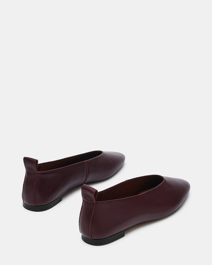 SWANKY PLUM LEATHER - Women's Shoes - Steve Madden Canada - view 5