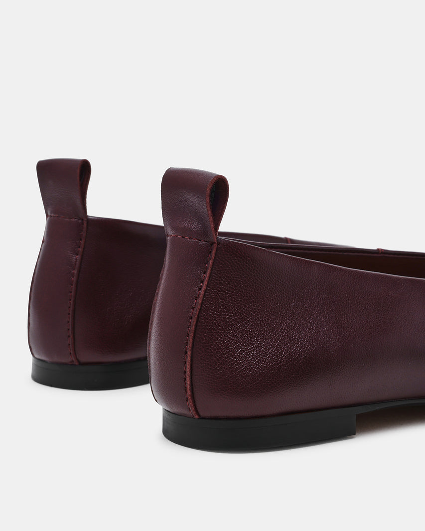 SWANKY PLUM LEATHER - Women's Shoes - Steve Madden Canada - view 3