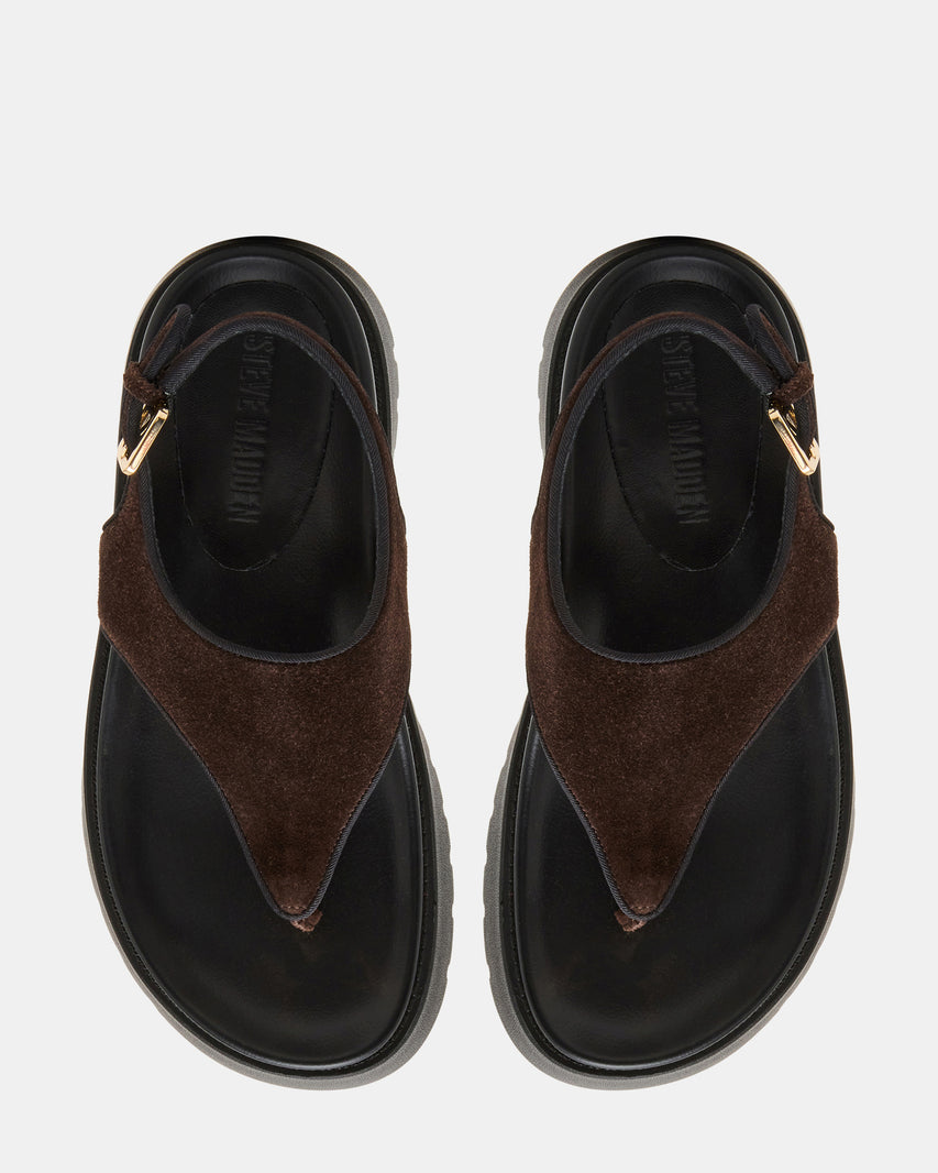 TABOR BROWN SUEDE - Women's Shoes - Steve Madden Canada - view 4