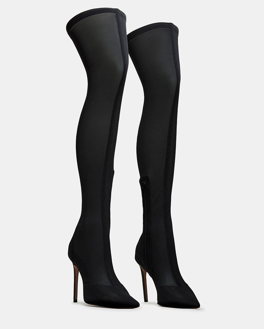 TATEEE BLACK FABRIC - Women's Shoes - Steve Madden Canada