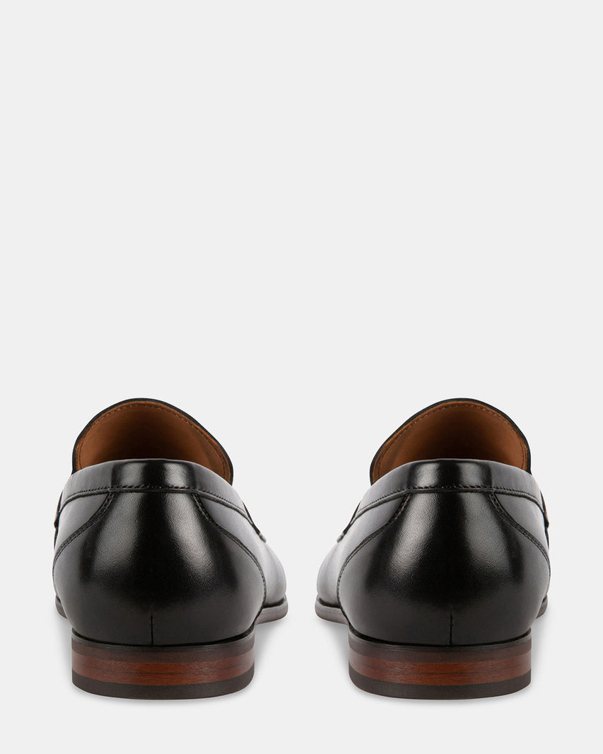 TAVER BLACK LEATHER - Men's Shoes - Steve Madden Canada