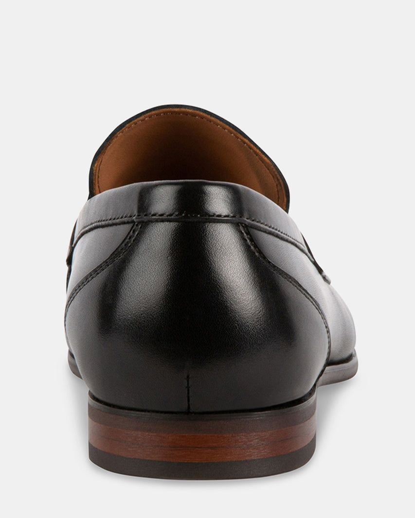 TAVER BLACK LEATHER - Men's Shoes - Steve Madden Canada