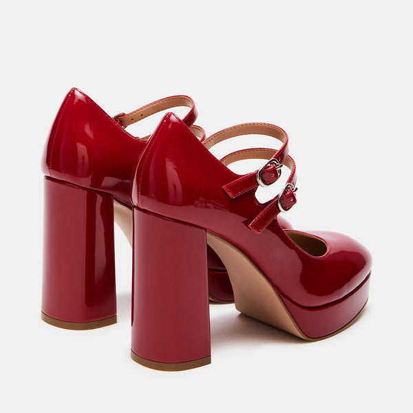 TIARA RED PATENT - Women's Shoes - Steve Madden Canada