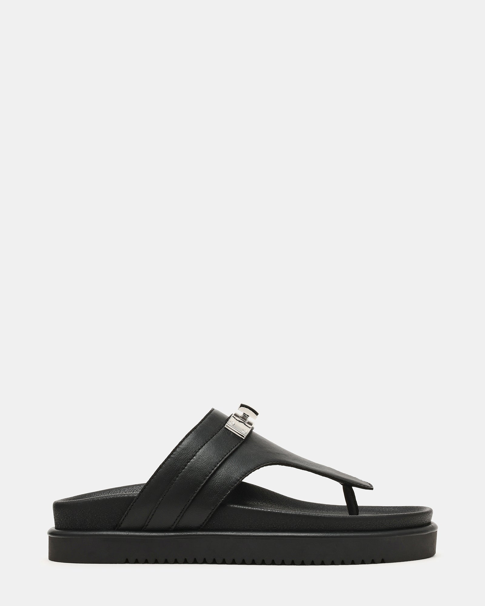 TIBBY BLACK LEATHER - Women's Shoes - Steve Madden Canada