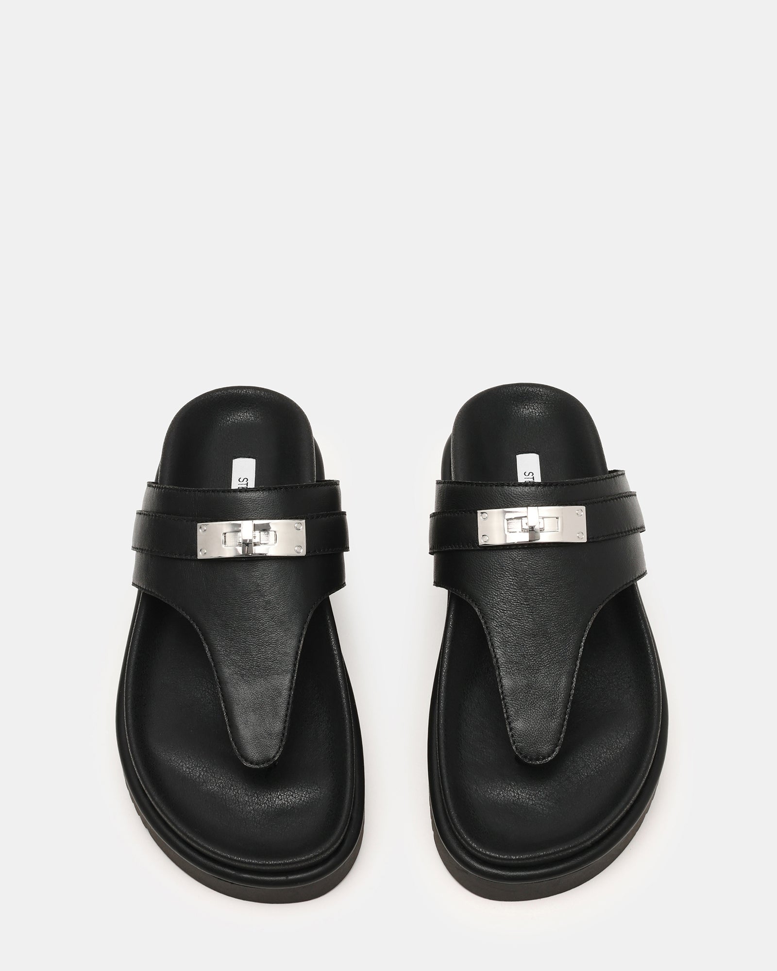 TIBBY BLACK LEATHER - Women's Shoes - Steve Madden Canada - view 4
