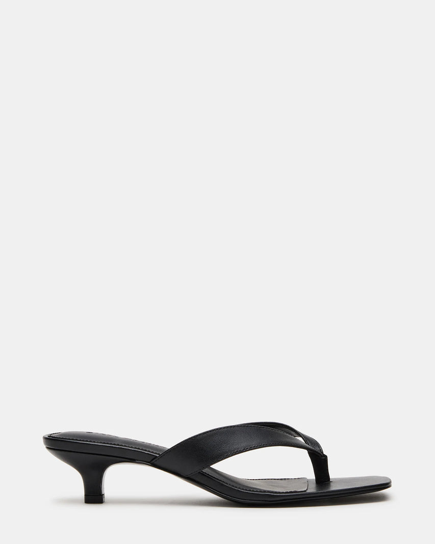 TRACIE BLACK LEATHER - Women's Shoes - Steve Madden Canada