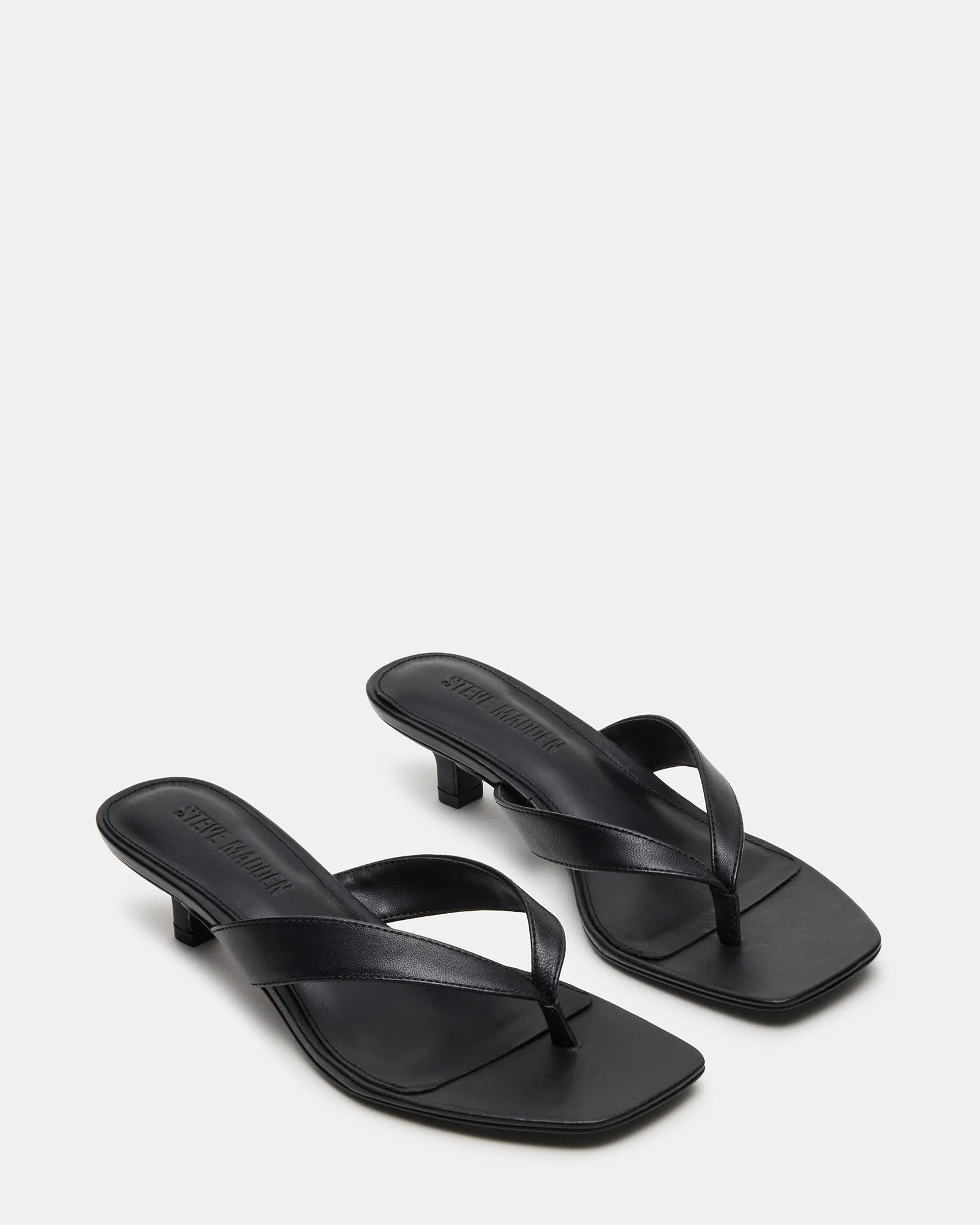 TRACIE BLACK LEATHER - Women's Shoes - Steve Madden Canada - view 3