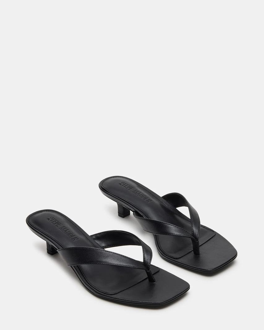 TRACIE BLACK LEATHER - Women's Shoes - Steve Madden Canada - view 3
