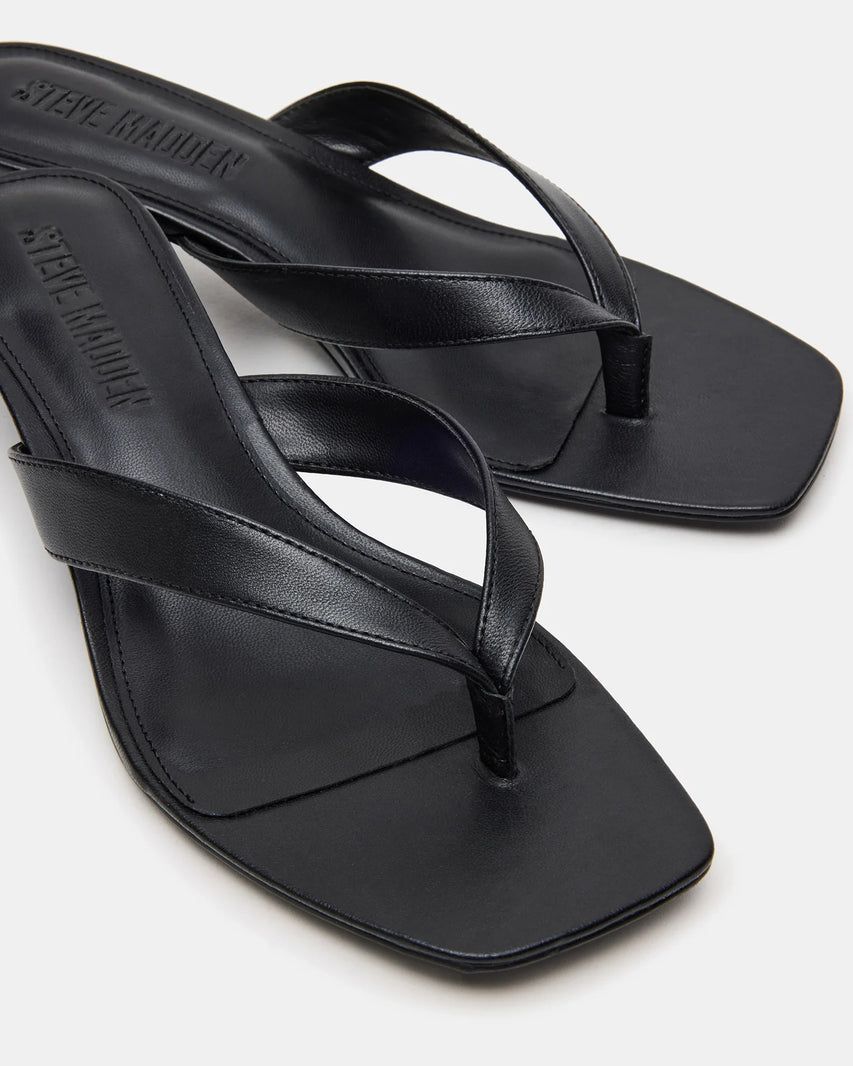 TRACIE BLACK LEATHER - Women's Shoes - Steve Madden Canada - view 4