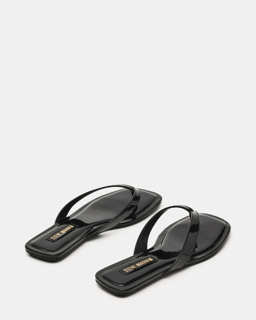 TRELLA BLACK PATENT - Women's Shoes - Steve Madden Canada - view 6