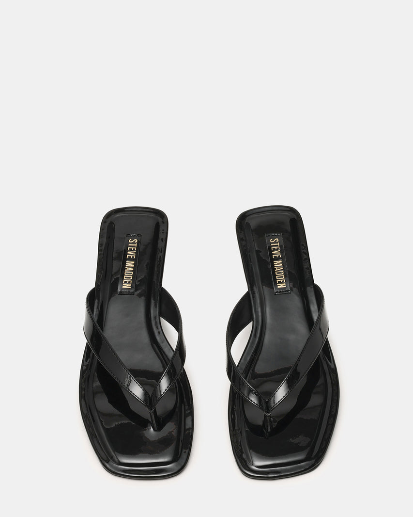 TRELLA BLACK PATENT - Women's Shoes - Steve Madden Canada - view 5