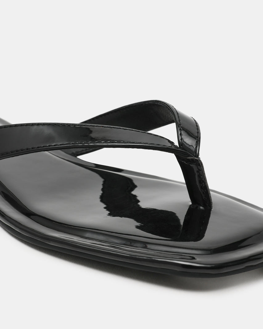 TRELLA BLACK PATENT - Women's Shoes - Steve Madden Canada - view 4