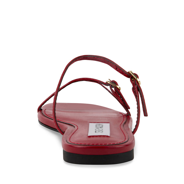 TUNDRA RED LEATHER - Women's Shoes - Steve Madden Canada