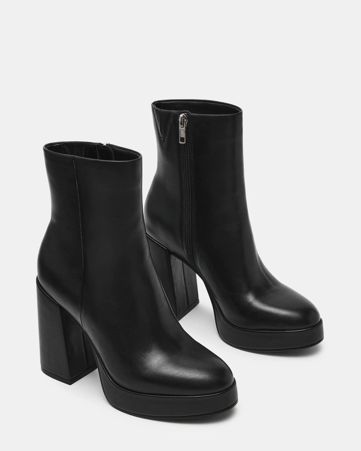 TYRA BLACK LEATHER - Women's Shoes - Steve Madden Canada - view 2