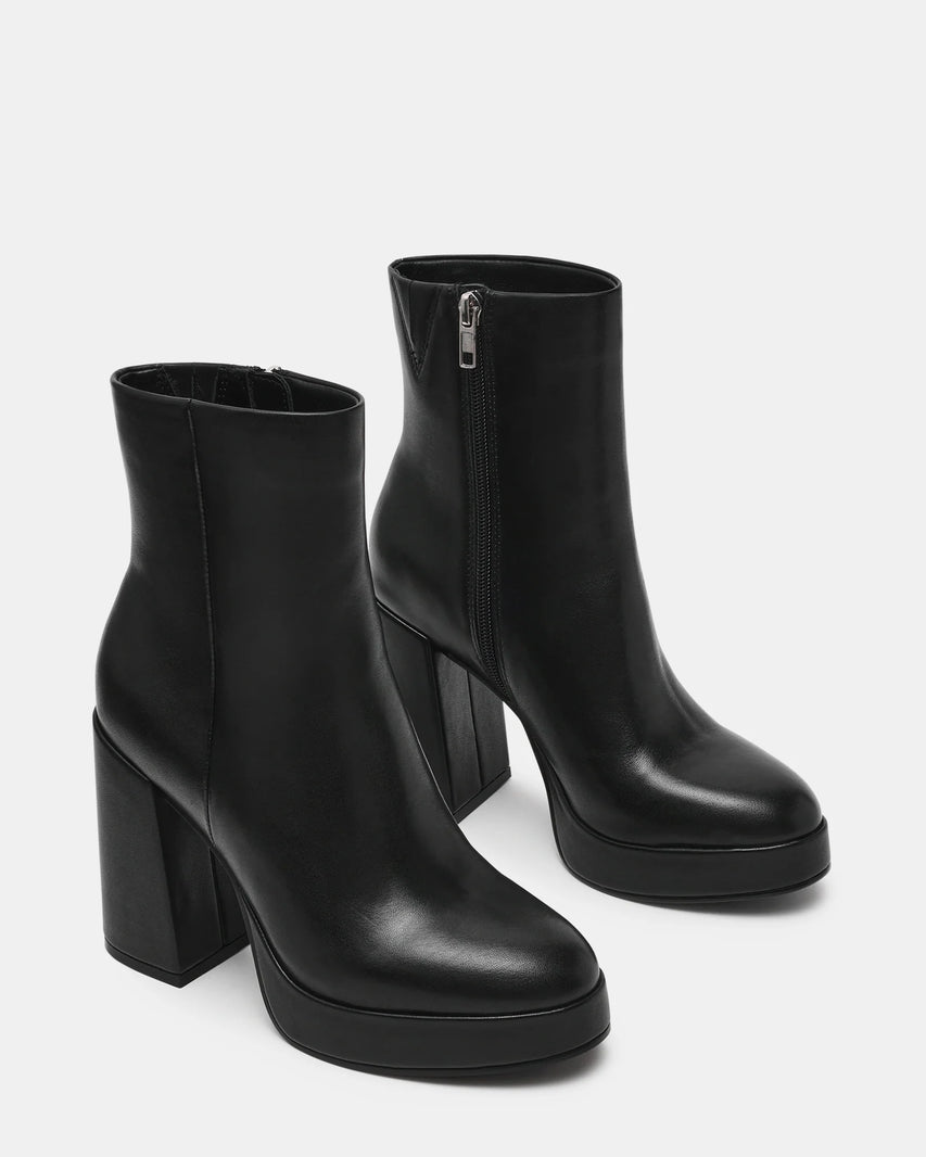 TYRA BLACK LEATHER - Women's Shoes - Steve Madden Canada - view 2