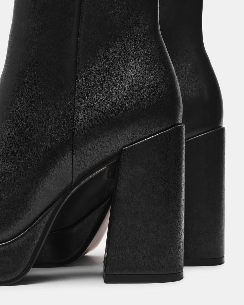 TYRA BLACK LEATHER - Women's Shoes - Steve Madden Canada - view 3