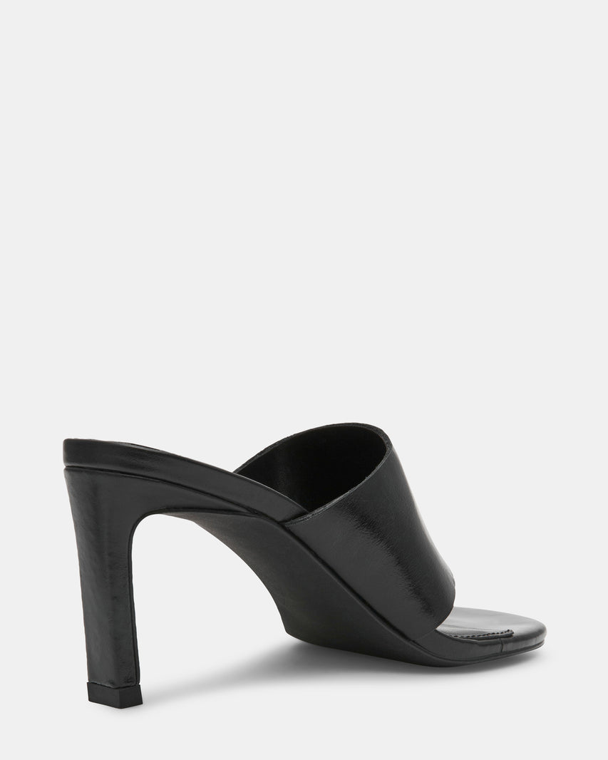 VALENTIN BLACK LEATHER - Women's Shoes - Steve Madden Canada - view 6