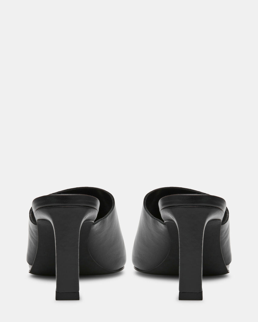 VALENTIN BLACK LEATHER - Women's Shoes - Steve Madden Canada - view 5