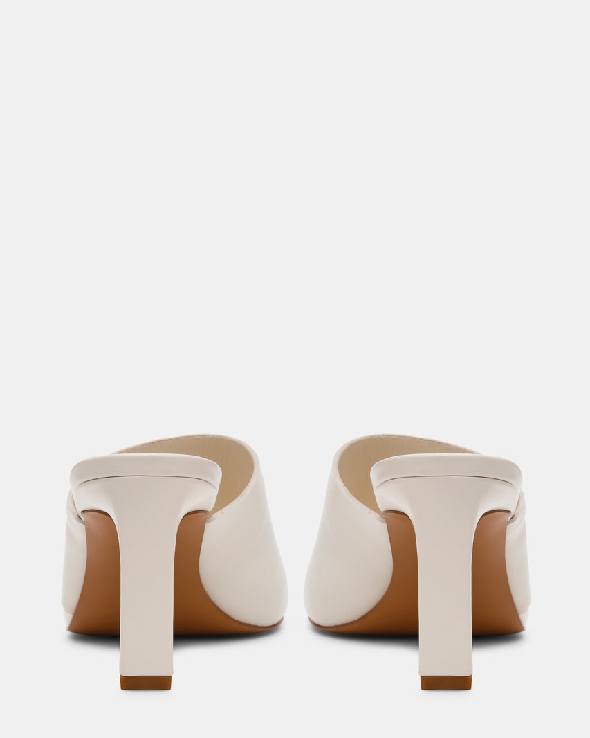 VALENTIN WHITE LEATHER - Women's Shoes - Steve Madden Canada - view 5