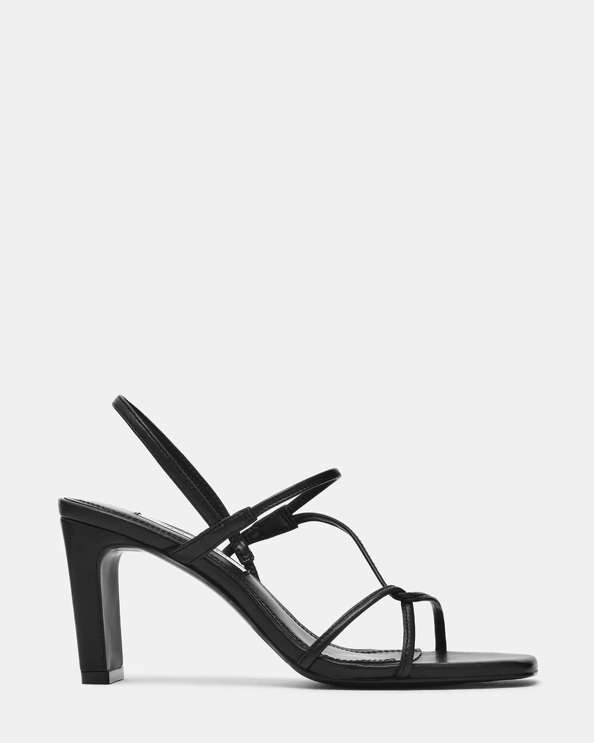 VINETIA BLACK LEATHER - Women's Shoes - Steve Madden Canada