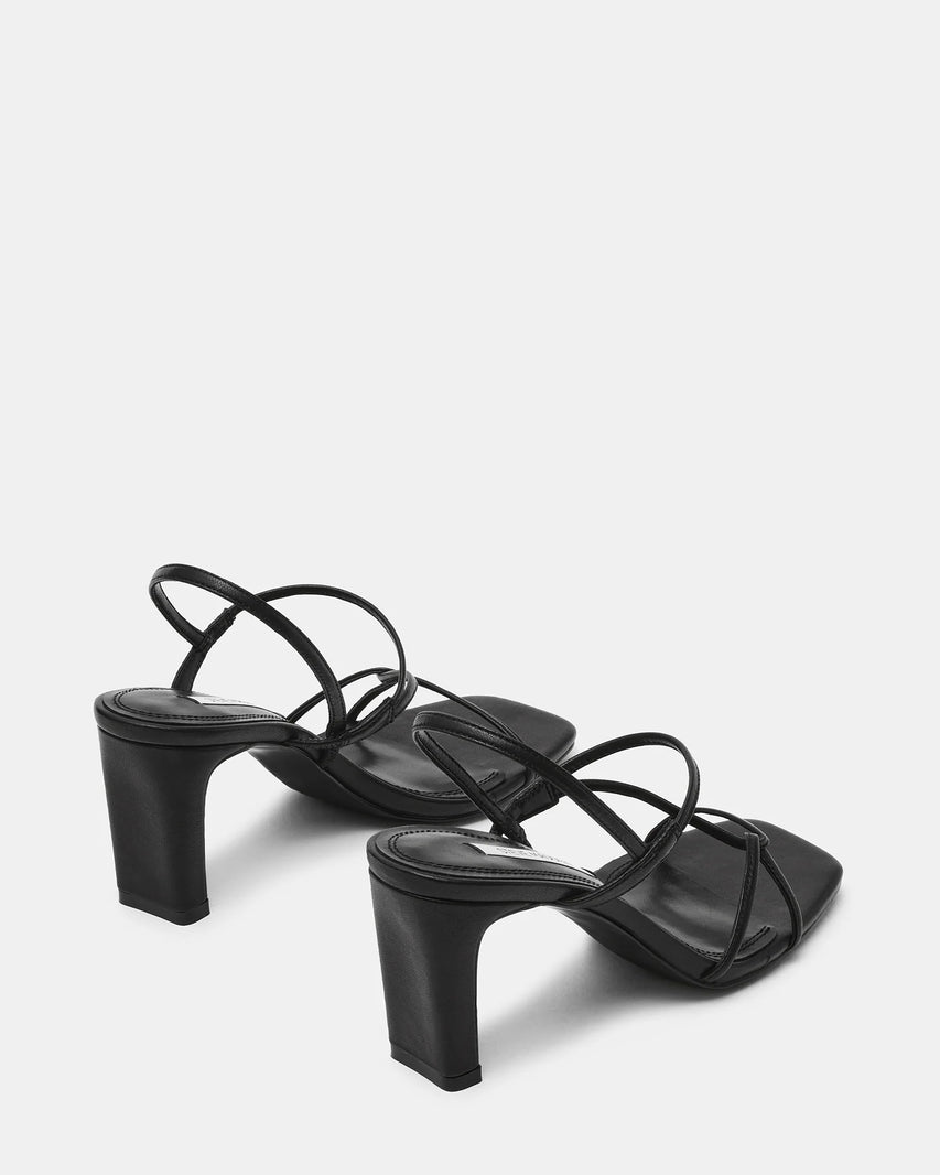 VINETIA BLACK LEATHER - Women's Shoes - Steve Madden Canada - view 6
