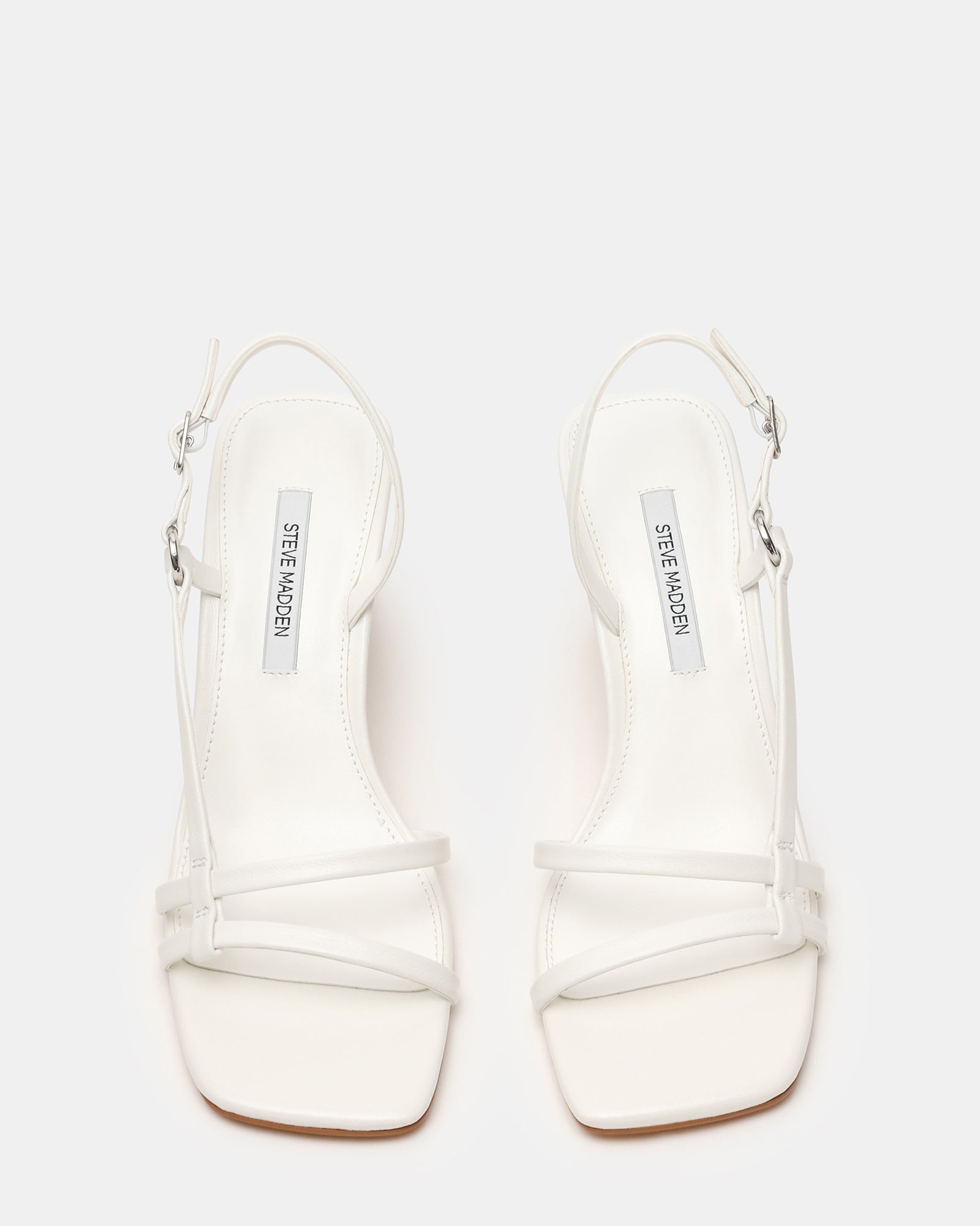VINETIA WHITE LEATHER - Women's Shoes - Steve Madden Canada - view 4