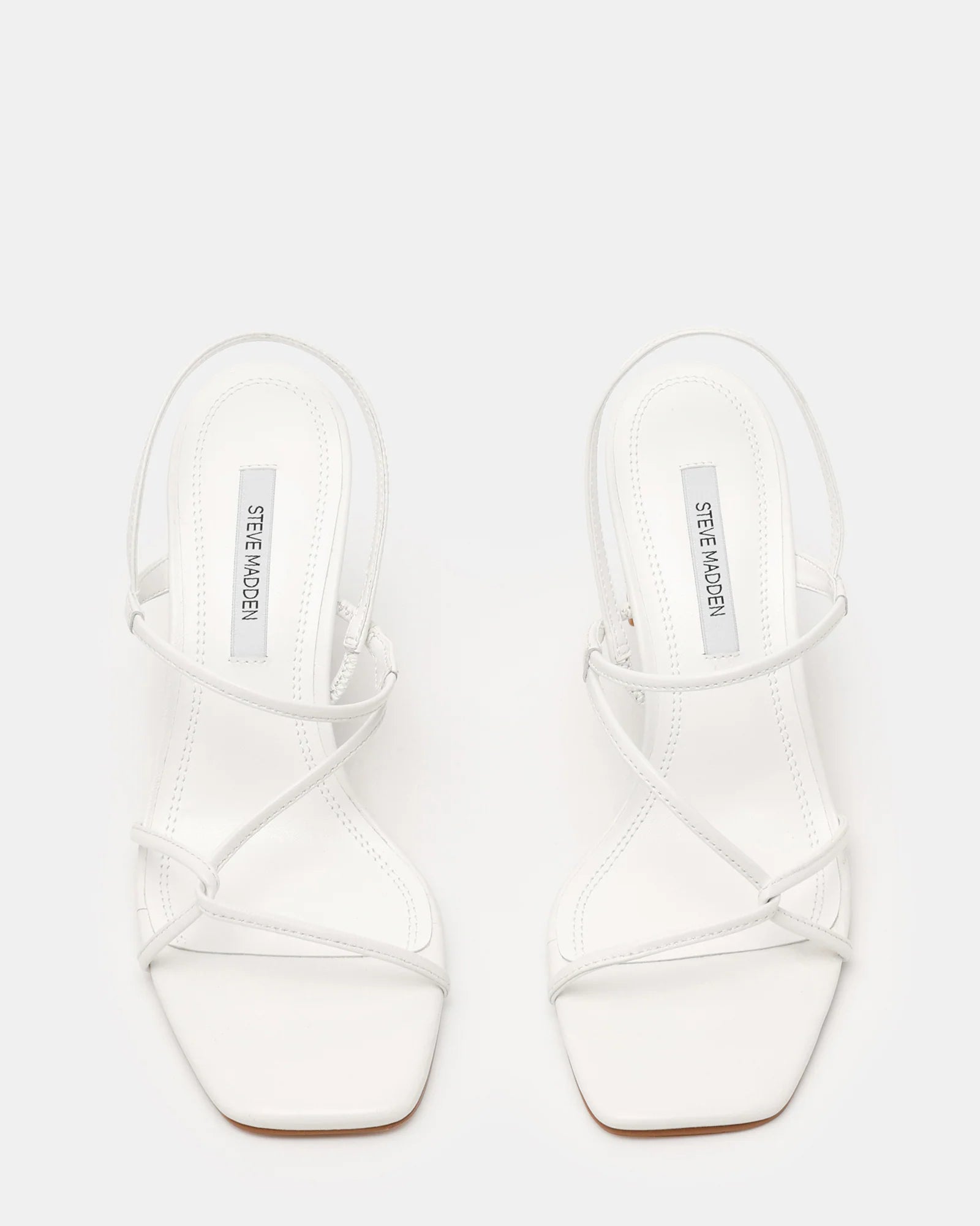 VINETIA WHITE LEATHER - Women's Shoes - Steve Madden Canada - view 5