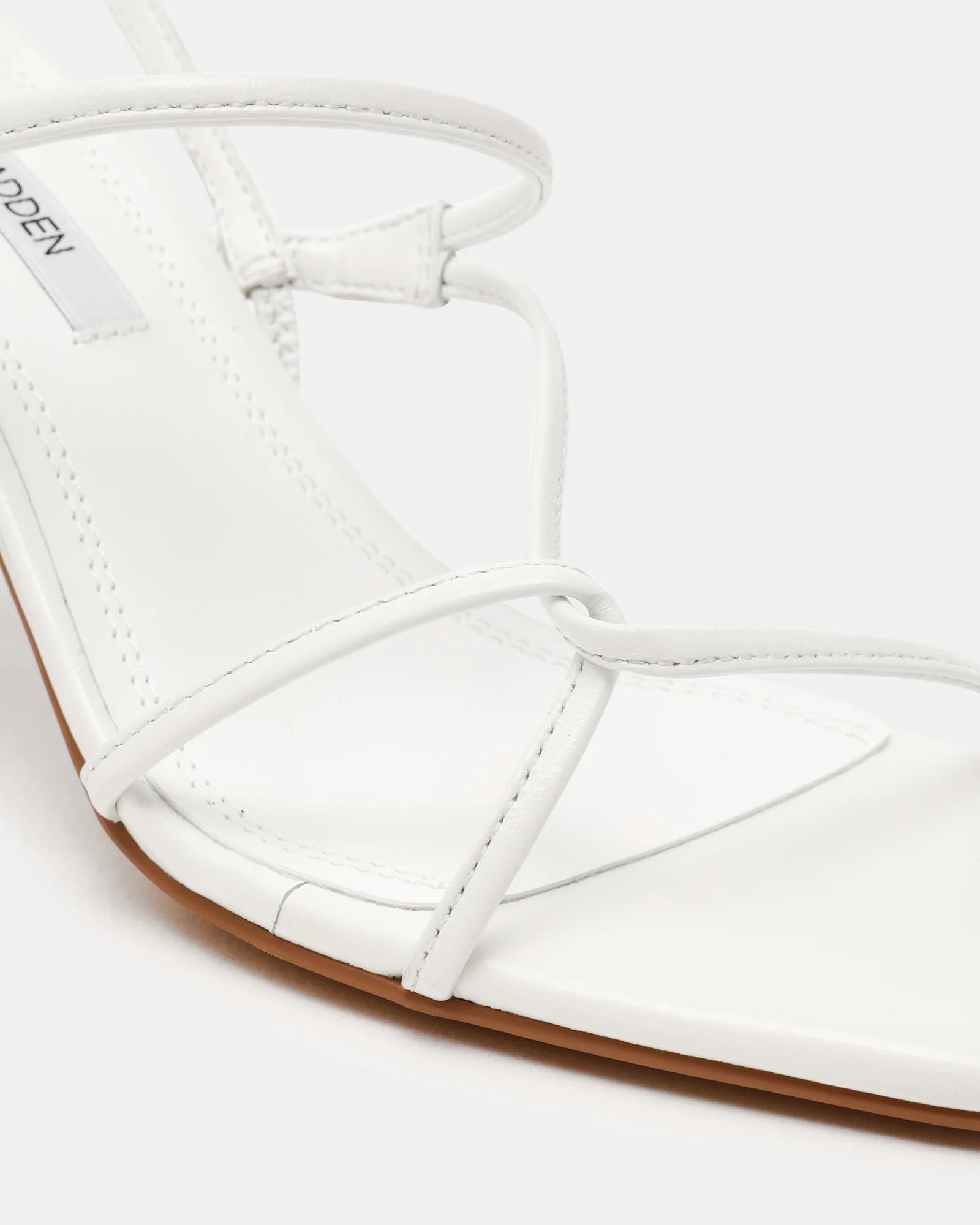 VINETIA WHITE LEATHER - Women's Shoes - Steve Madden Canada - view 4