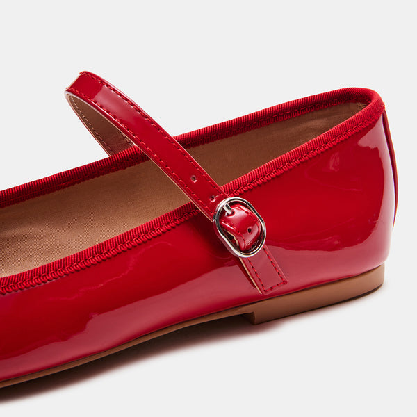 VINETTA RED PATENT - Women's Shoes - Steve Madden Canada